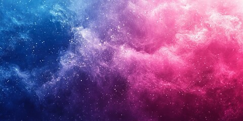 Fototapeta premium Purple pink blue color gradient background, vibrant grainy noise texture, smooth colors wave banner design, Generative AI