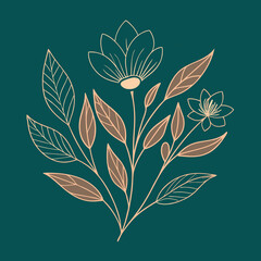 background with leaves