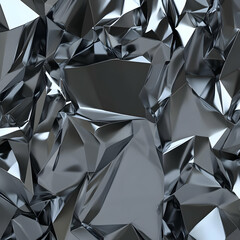 Abstract 3D Metallic Background