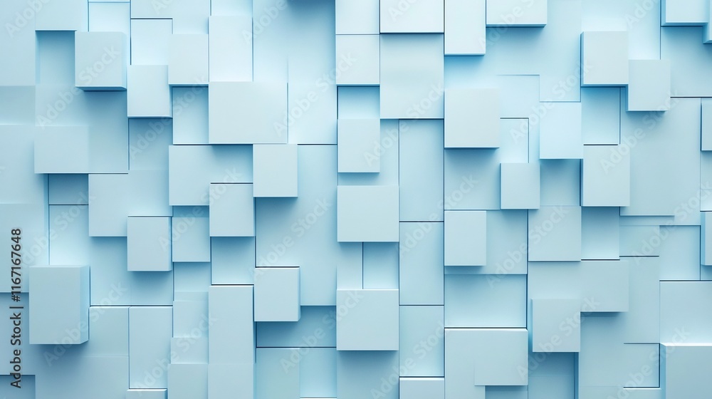 Poster subtle abstract blue toned geometric tech pattern with clean lines for text positioning