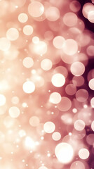 Abstract Background: Pink Bokeh Lights