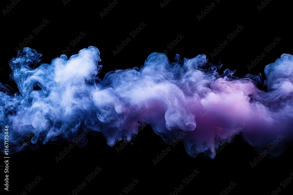 Poster colorful smoke swirls creating abstract patterns against a dark backdrop for artistic exploration. g