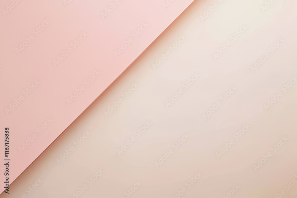 Poster soft pastel colors create a serene and minimalistic background suitable for various design projects 