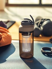 sports water bottle