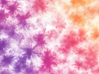 Abstract Tie-Dye Background Texture