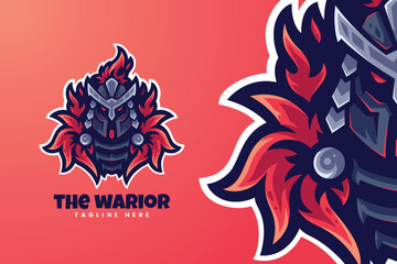 Soldier helmet logo design