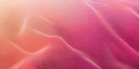 Pink pastel color gradient background, blurred stripes wave pattern, noise texture effect, Generative AI