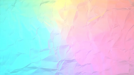 Fototapeta premium Pastel Crumpled Paper Abstract Background