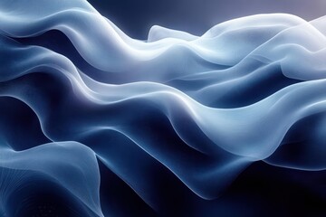 Obraz premium abstract background featuring flowing lines in varying shades creating a sense of movement and depth inviting viewers to explore the fluidity of artistic expression