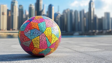 A professional football 