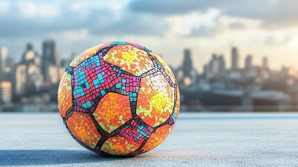 A professional football 