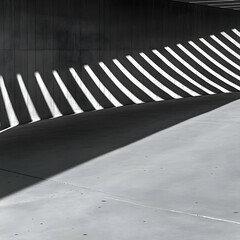 Abstract Architectural Shadow Play