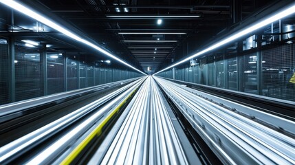 Explore efficiency speed assembly line operations a modern industrial setting