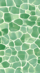 Obraz premium Green Water Abstract Background Illustration