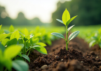 agriculture combines farming practices sustainable methods produce healthy food products