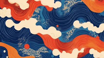 Chinese new year abstract background. Vector illustration