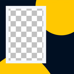 Templates business square banner blank.  edit minimal square banner template.   for social media post and web internet ads.