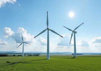 innovative wind turbines generate clean power efficiently outdoors everywhere every