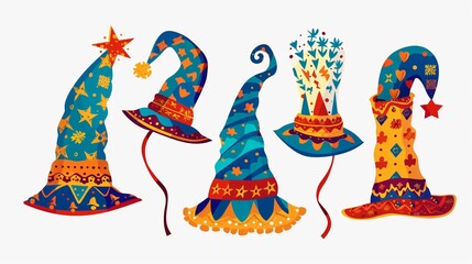 Festive Holiday Caps for Celebrations and Events