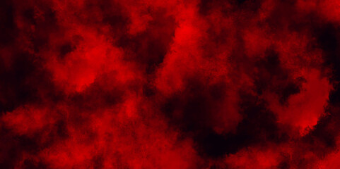 Black and red background with watercolor paint. Abstract background, abstract with copy space for design, bloody grunge Red powder explosion cloud on black background, grunge dark red marble.