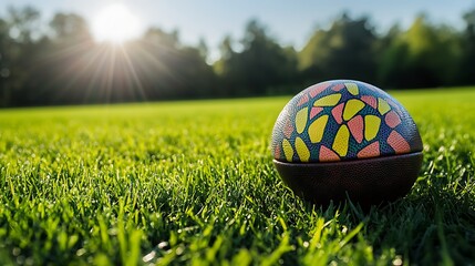 A professional football 