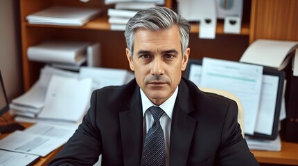 Naklejka premium Office Worker