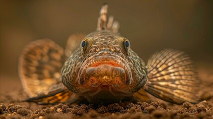 Plecostomus Pleco Fish with Large Sucker-Like Mouth