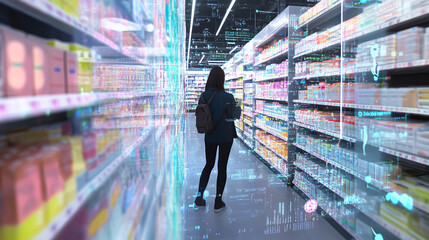 AI-powered big data analytics for retail, personalizing customer experiences and optimizing inventory based on consumer preferences and shopping behaviors.