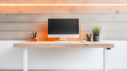 Fototapeta premium Balanced Modern Office Soft Mood