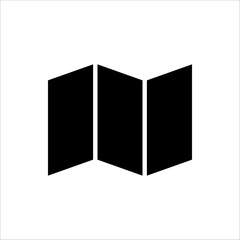 Brochure line icon. Catalogue, booklet, magazine, letterhead, open book and other polygraphy vector illustration. Isolated on white background.