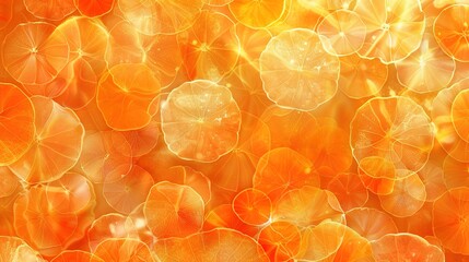 orange seamless pattern wallpaper