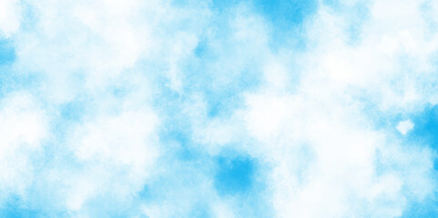 Abstract watercolor shades blurry and defocused cloudy Blue sky background, sky blue shades watercolor background, grunge background frame dark blue watercolor.