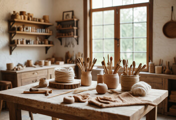 Fototapeta premium Artisan's Workshop