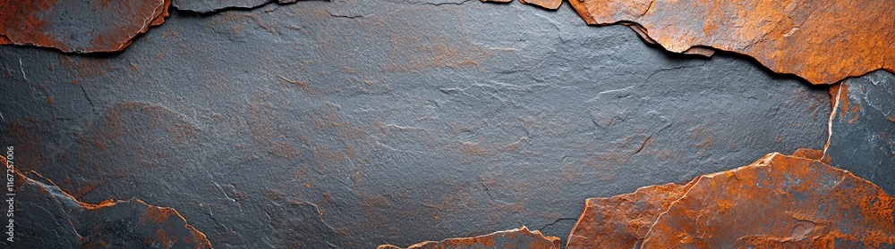Poster high-resolution texture of rustic stone surface, showcasing natural earthy tones and unique patterns