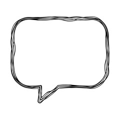 bubble chat cartoon icon