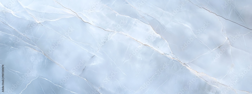 Poster elegant abstract stone texture in soft blue and white tones, perfect for backgrounds or design proje