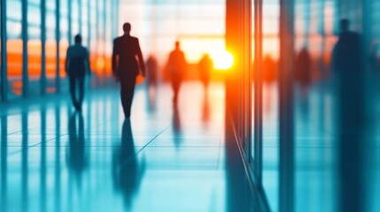 Bright and Collaborative Open Office Space for Business Professionals