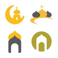 Mosque Logo Template Icon