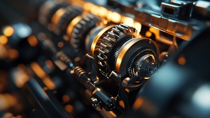 A detailed breakdown of an engine's mechanics, highlighting each parts role in performance.