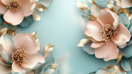 Cute Pastel Floral Backgrounds