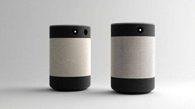 AI-powered smart speakers that offer personalized music playlists, control home devices, and integrate with other smart home technologies.