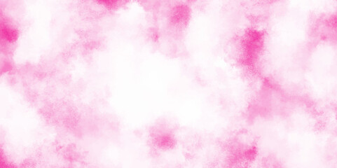 Grunge frame Soft pink watercolor background, summer winter day and pattern clouds backdrop pink color, pink kraft paper texture, abstract coral shades aquarelle illustration.	
