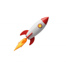 Rocket Launching into Space