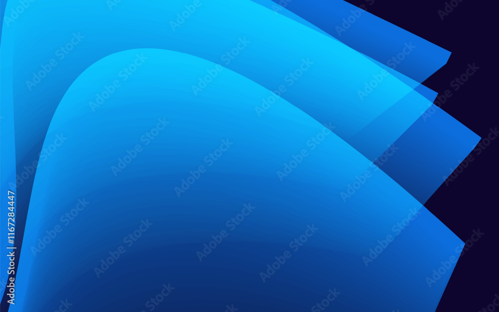 Poster abstract blue wave background design pattern texture light
