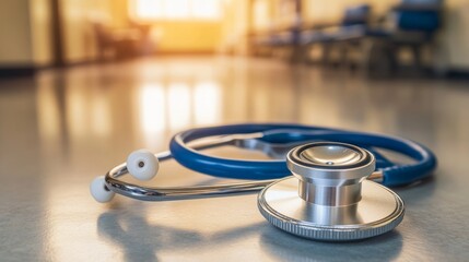 Modern Medical Equipment in a Warm Healthcare Setting