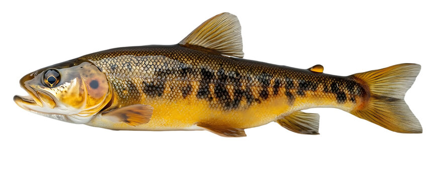 A detailed image of a fish showcasing its vibrant colors and patterns.