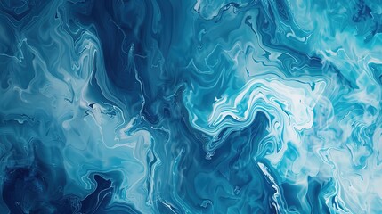 Naklejka premium azure blue seamless pattern wallpaper