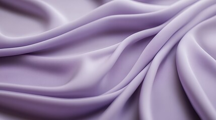 Obraz premium Draped Lavender Fabric Soft Elegant Texture