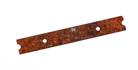 Rostiges Metallstück
