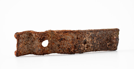 Rostiges Metallstück